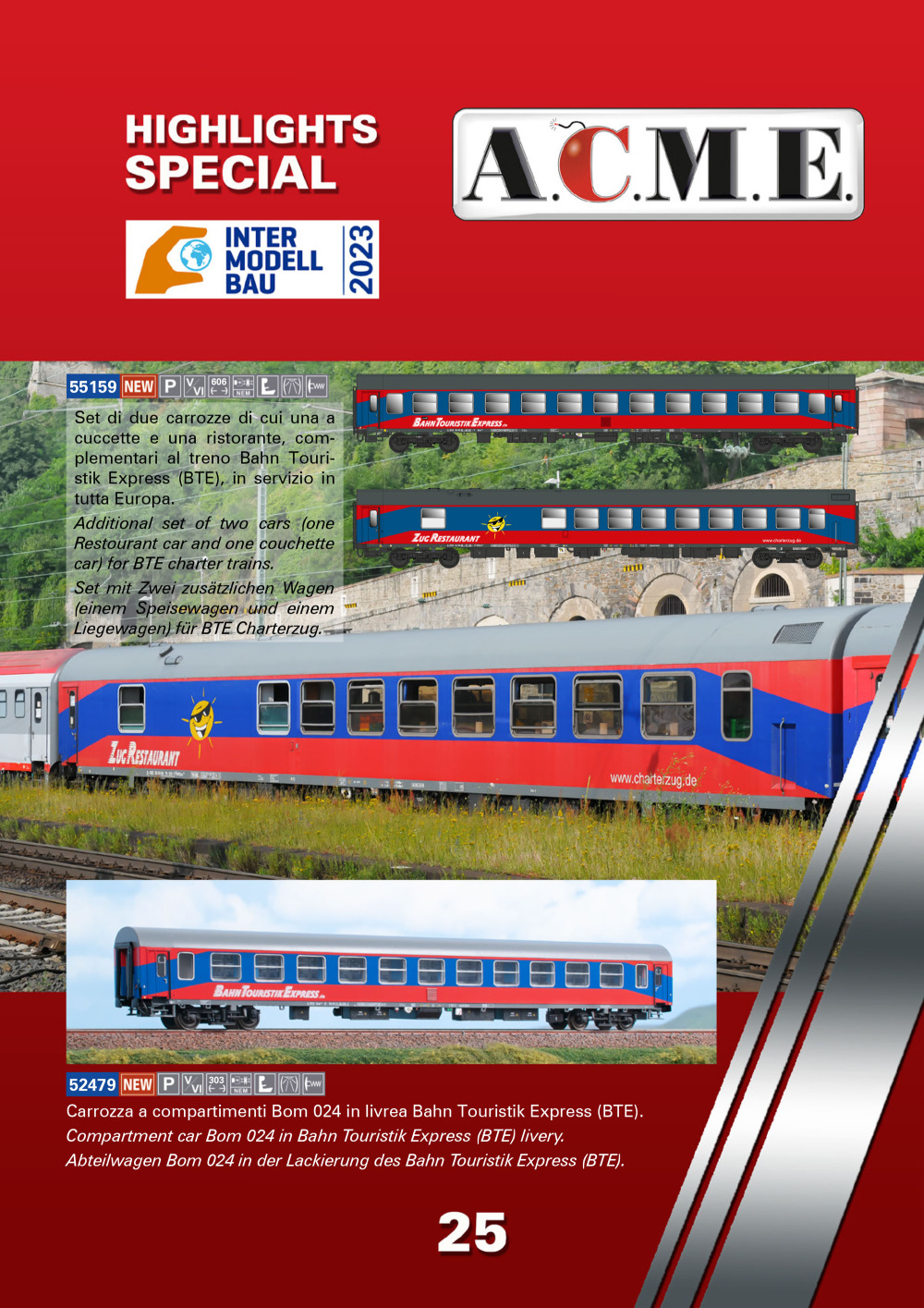 ACME - Anonima Costruzioni Modellistiche Esatte - Highlights INTERMODELLBAU 2023