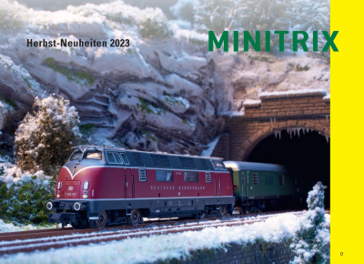 Minitrix novelties Autumn 2023 catalog - Trix