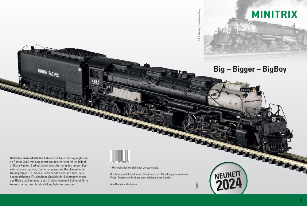 Trix - Minitrix BigBoy