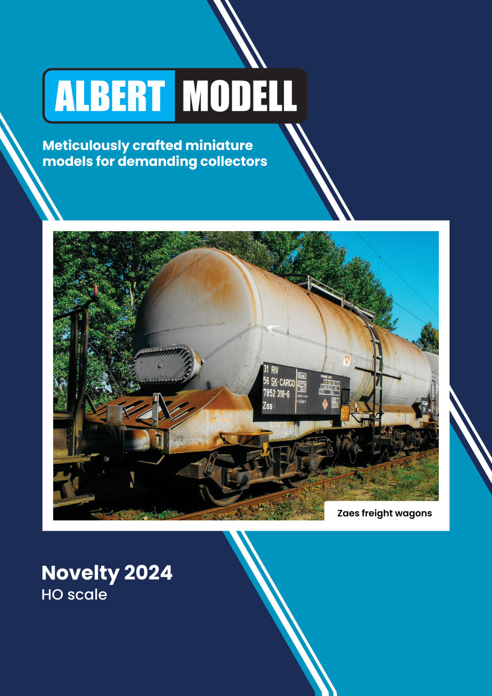 Albert Modell - Zaes freight wagons