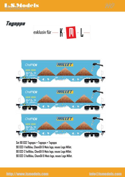 Tagnpps Güterwagen - LS Models