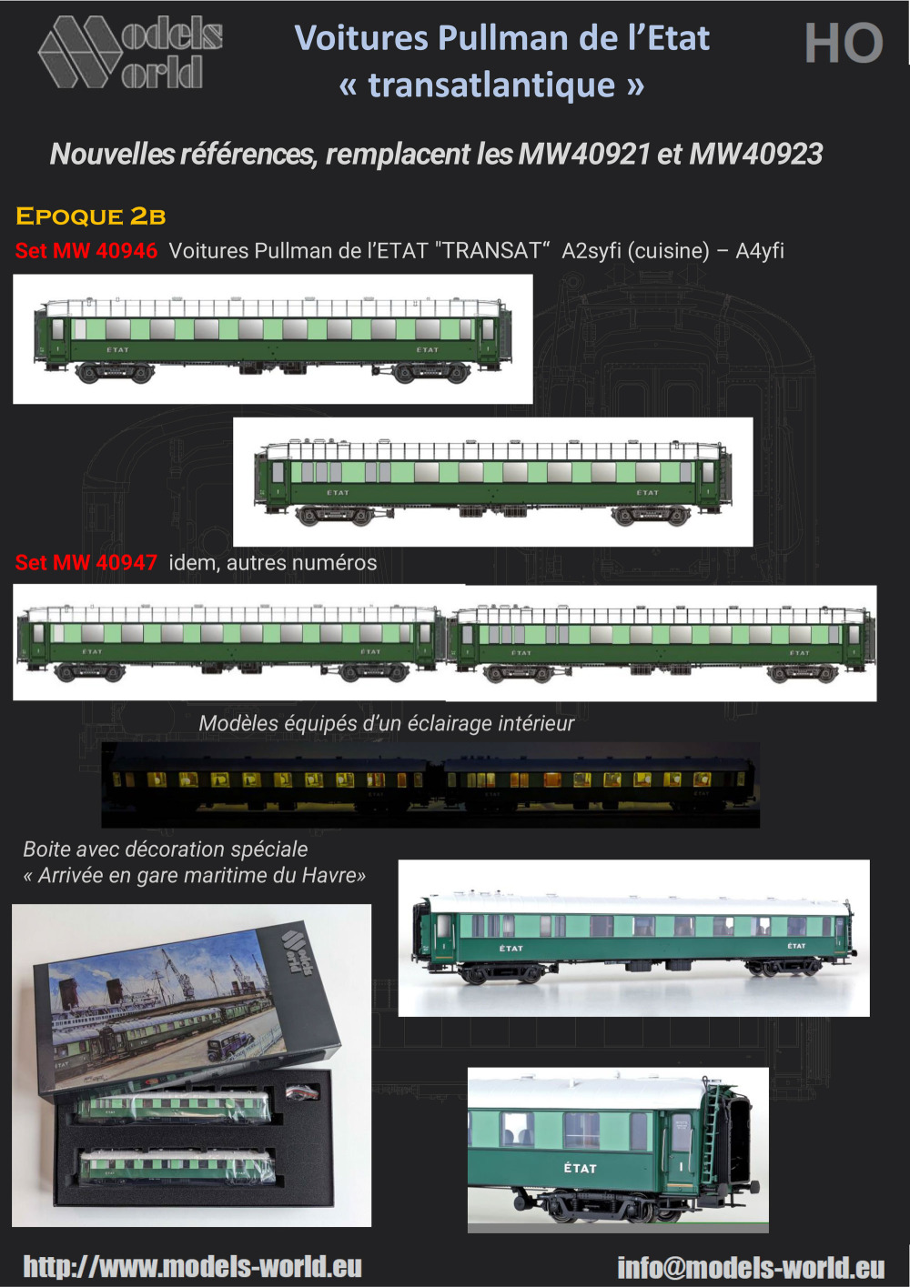 Wagon Porte-voitures LS Models DEV66 DD Vert - Échelle HO (1:87) - Neuf