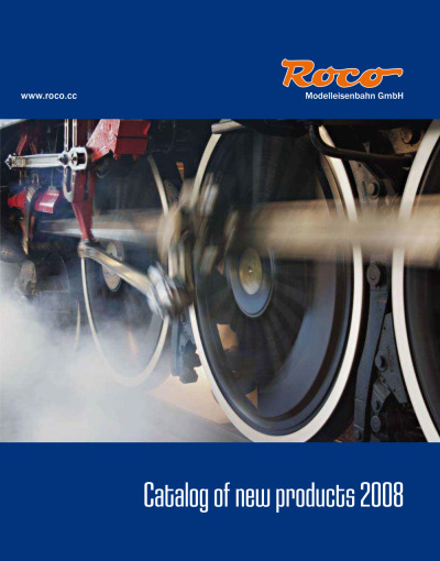 Catalog of new products 2008 - Roco