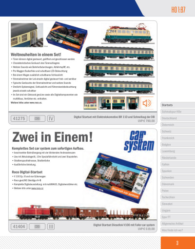 Neuheiten 2009 - Roco