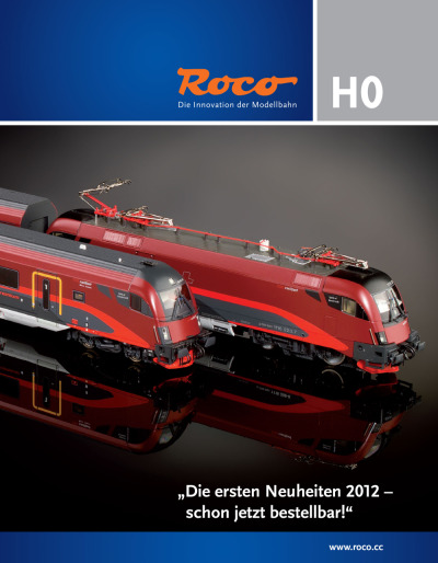 Die ersten Neuheiten 2012 – schon jetzt bestellbar! - Roco