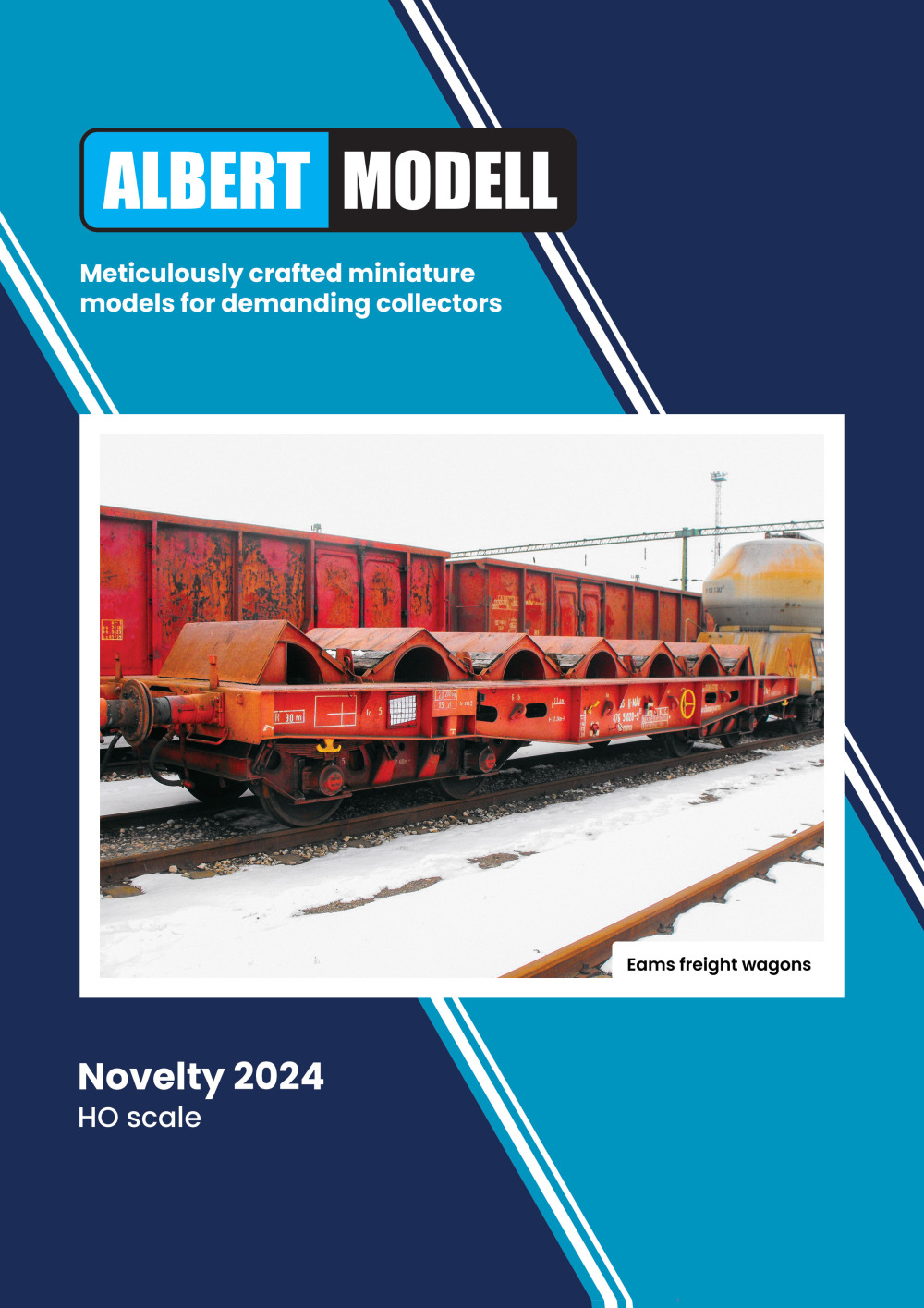 Albert Modell - Eams freight wagons