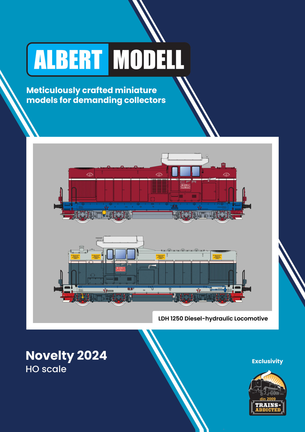 Albert Modell - LDH 1250 Diesel-hydraulic Locomotive