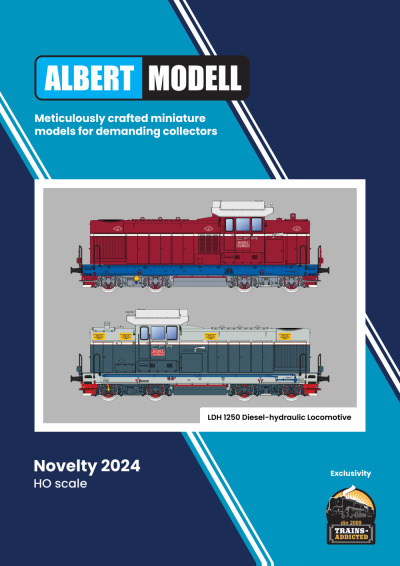 LDH 1250 Diesel-hydraulic Locomotive - Albert Modell