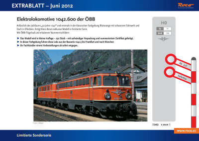 EXTRABLATT - Juni 2012 - Roco