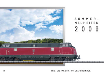 Sommer-Neuheiten 2009 - Trix