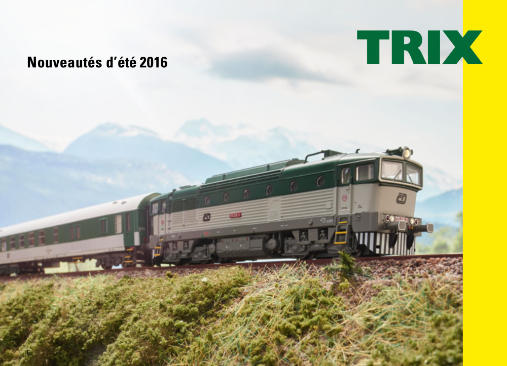 Trix - Nouveautés d'été 2016