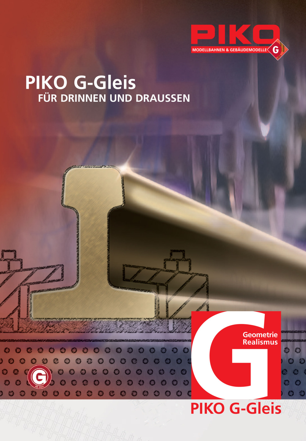 PIKO - PIKO G-Gleis für drinnen und draussen