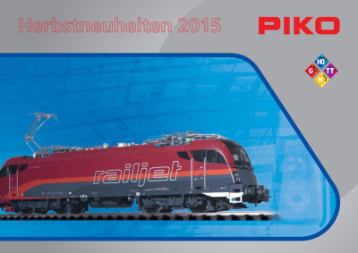 Herbstneuheiten 2015 - PIKO