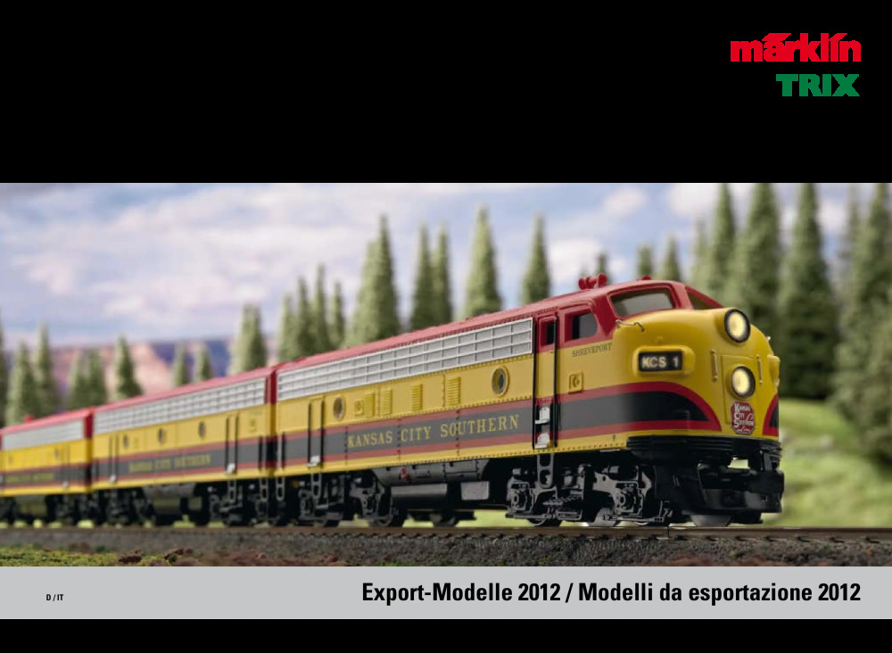 Märklin - Export-Modelle / Modelli da esportazione 2012