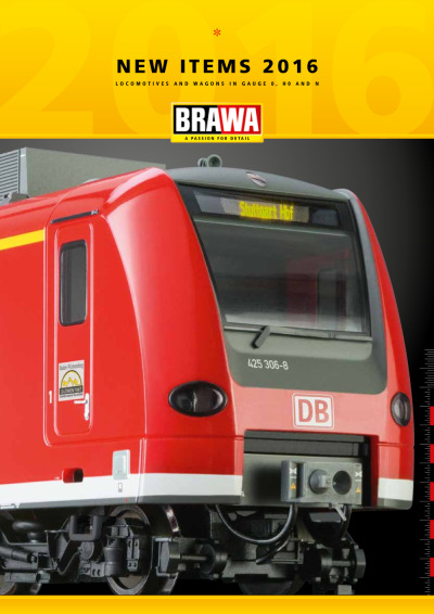 New Items 2016 - Brawa