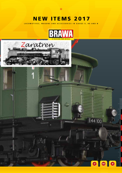 New Items 2017 - Brawa