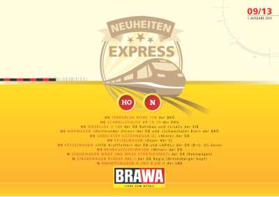 Neuheiten Express - 1. Ausgabe 2013 - Brawa