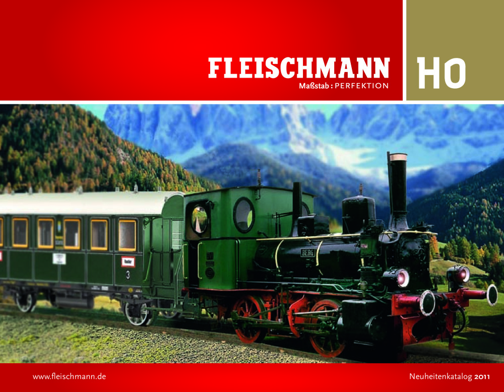 Fleischmann - Neuheiten Katalog 2011