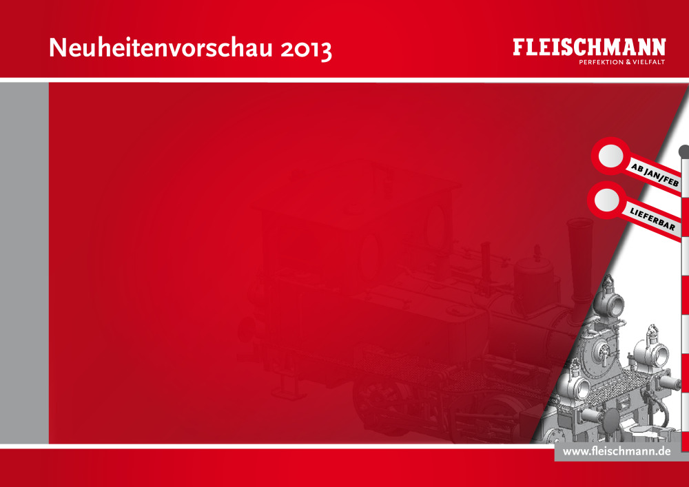 Fleischmann - Neuheitenvorschau 2013
