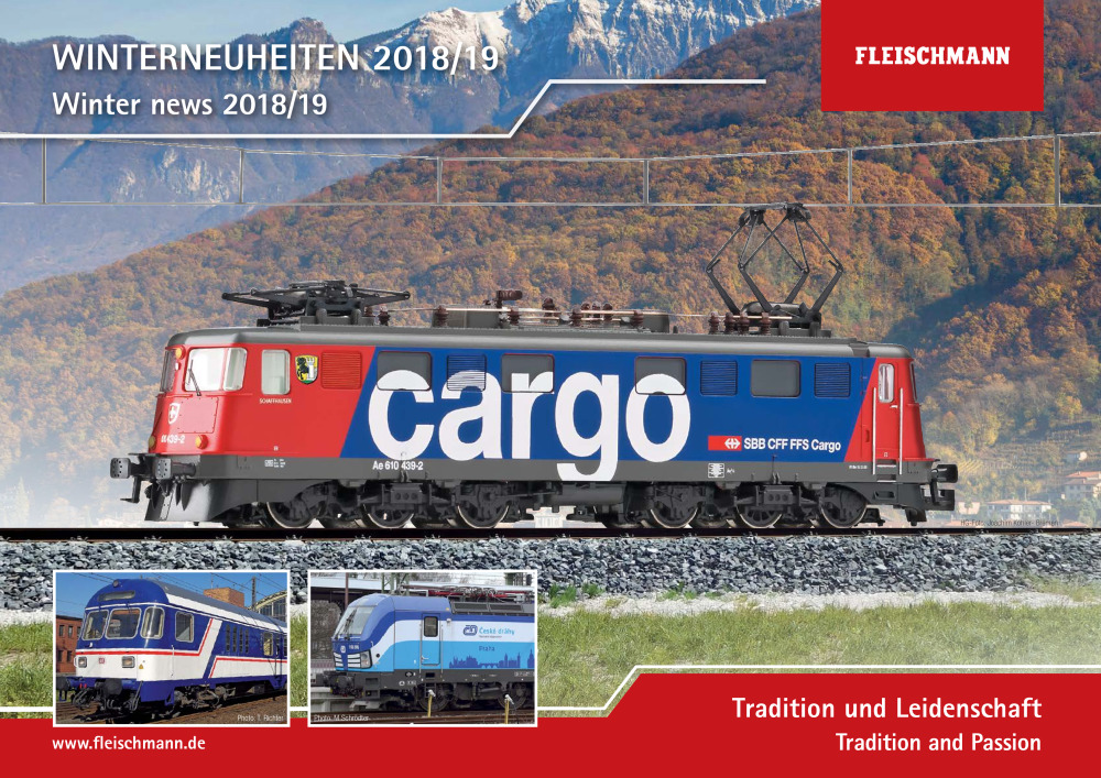 Fleischmann - Winterneuheiten / Winter news 2018/19