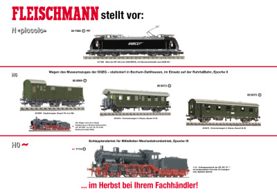 Herbsneuheiten 2005 prospekt - Fleischmann