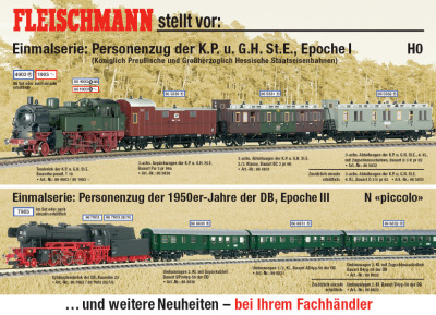 Einmalserien - Fleischmann