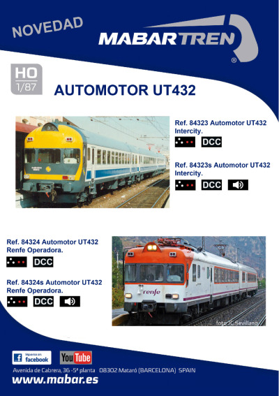 Automotor UT432 - Mabar Tren