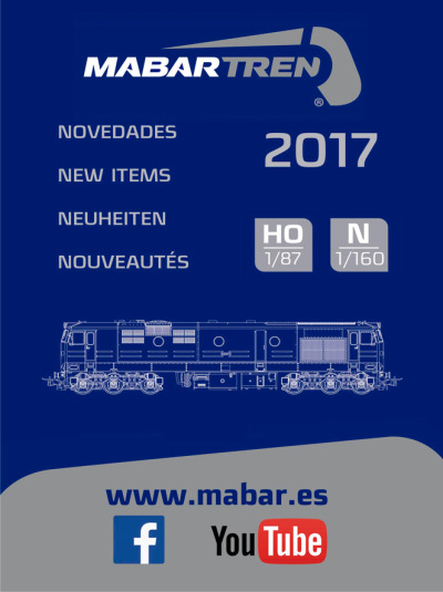 Novedades / New Items / Neuheiten / Nouveautés 2017 - Mabar Tren
