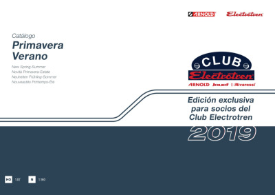 Electrotren-Arnold: Catálogo Primavera-Verano 2019 Club Electrotren - Electrotren
