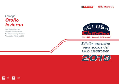 Electrotren-Arnold: Catálogo Otoño-Invierno 2019 Club Electrotren - Electrotren