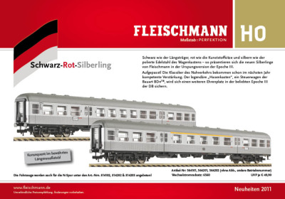 Schwarz-Rot-Silberling - Fleischmann