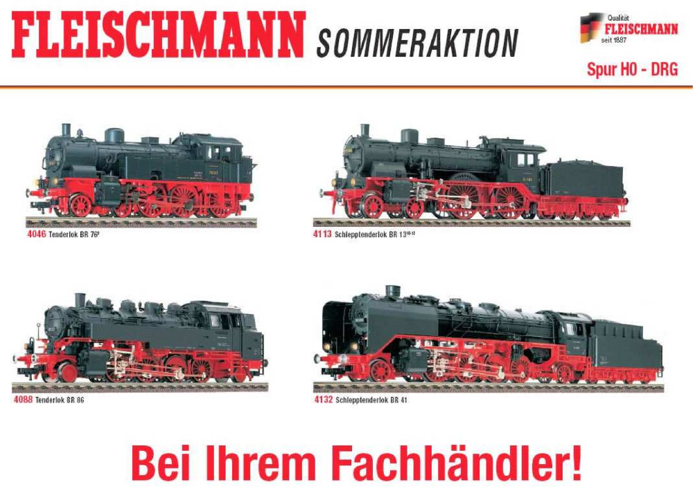 Fleischmann - Sommeraktion