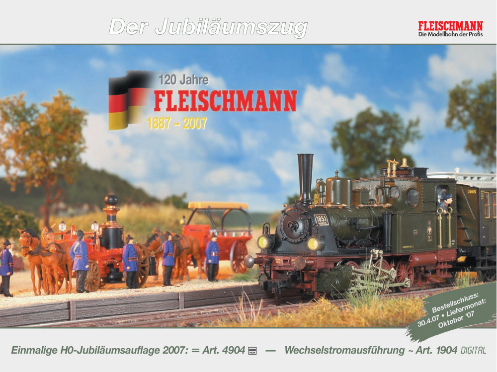 Fleischmann - Der Jubiläumszug