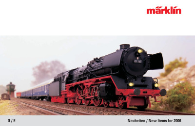 Neuheiten / New Items for 2006 - Märklin