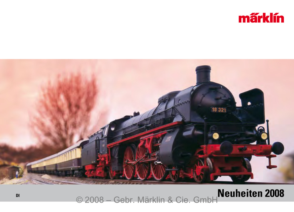 Märklin - Neuheiten 2008