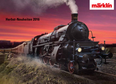 Herbst-Neuheiten 2016 - Märklin