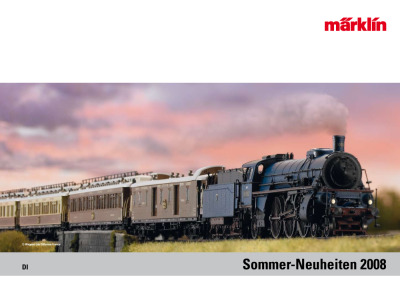 Sommer-Neuheiten 2008 - Märklin