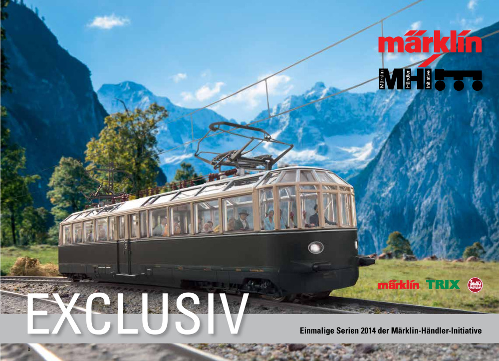 Märklin - Einmalige Serien 2014 der Märklin-Händler-Initiative