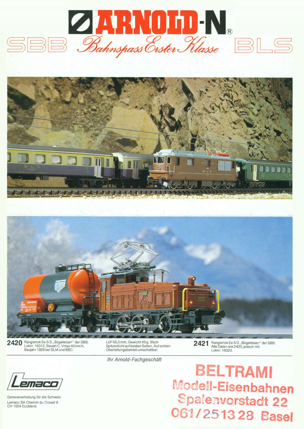 Arnold - Arnold programm Switzerland