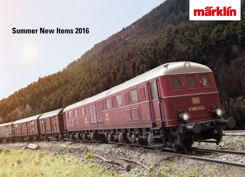 Märklin - Summer New Items 2016