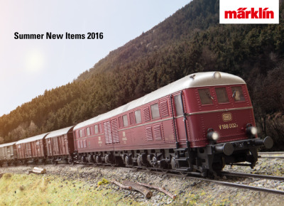 Summer New Items 2016 - Märklin