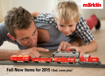 Fall New Items for 2015 - Märklin