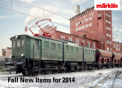 Fall New Items for 2014 - Märklin