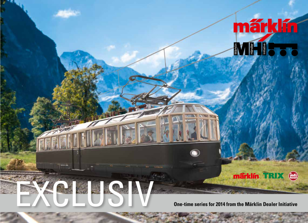 Märklin - One-time series for 2014 from the Märklin Dealer Initiative