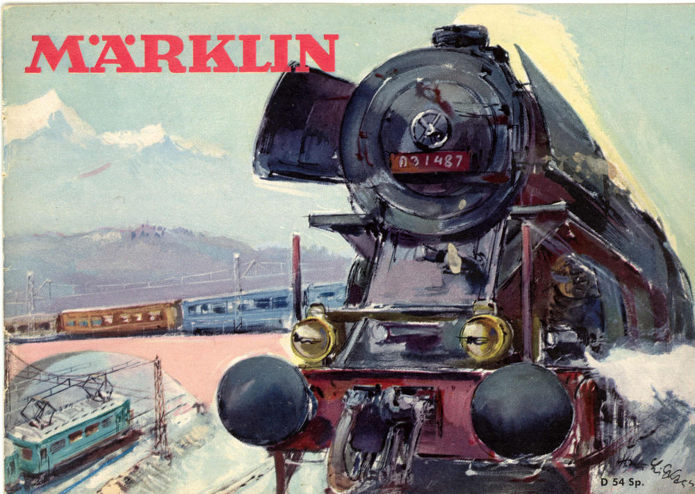 Märklin - Catalog 1954