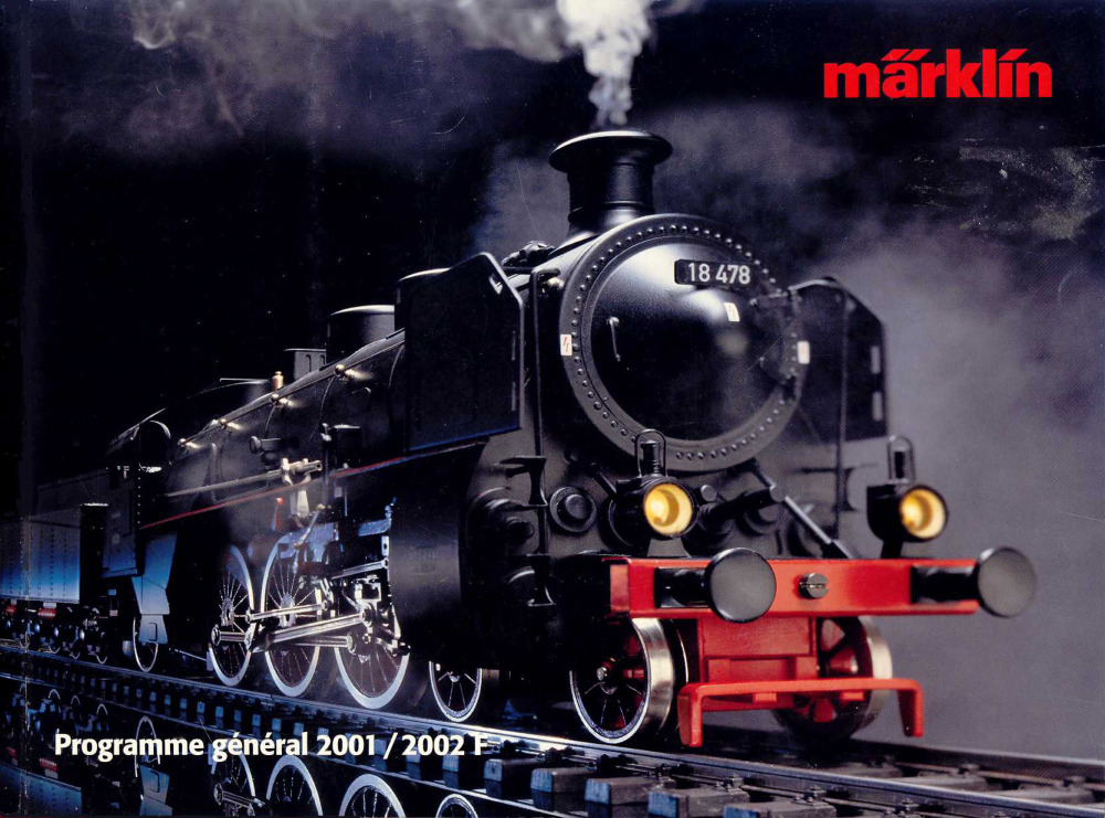 Märklin - Programme général 2001 / 2002