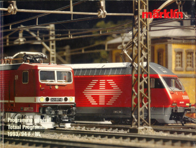 Programme general / Totaal Programma 1993 / 1994 - Märklin