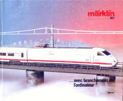 Catalog 1985 / 1986 - Märklin