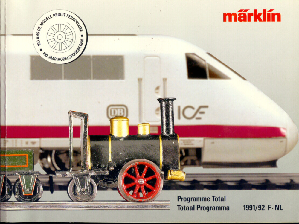 Märklin - Programme Total / Total Programma 1991 / 1992