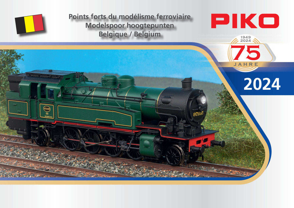 PIKO - Points forts du modélisme ferroviaire Modelspoor hoogtepunten Belgique / Belgium